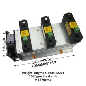 SOLID STATE RELAY - 803 MODEL - DC TO AC - 200AMP