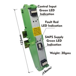 SOLID STATE RELAY - 909 MODEL - SHORT CIRCUIT PROTECT - DC TO DC - CARD - 02AMP - 2CH