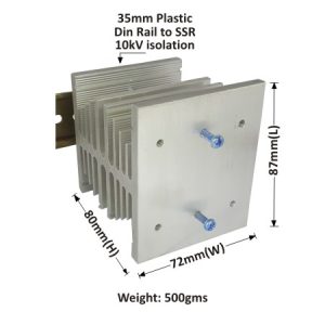 HEAT SINK "B-72" - SOLID STATE RELAY