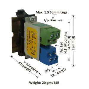 SOLID STATE RELAY - DC TO DC - 8AMP