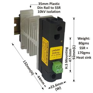 SOLID STATE RELAY - 803 MODEL - ANALOG SSR - 50AMP