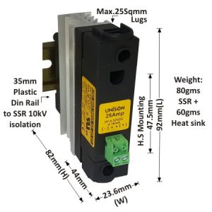 SOLID STATE RELAY - 803 MODEL - RANDOM - 25AMP