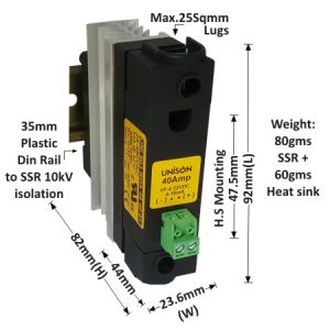 SOLID STATE RELAY - 803 MODEL - RANDOM - 40AMP