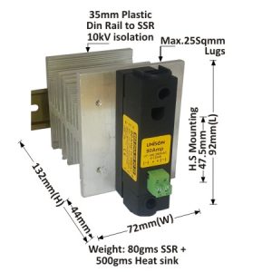 SOLID STATE RELAY - 803 MODEL - AC TO AC - 90AMP