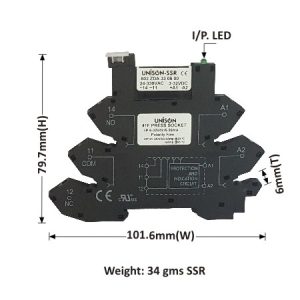 SOLID STATE RELAY - PCB MOUNTED - DC TO AC - 2AMP