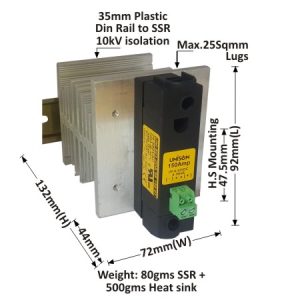 SOLID STATE RELAY - 803 MODEL - DC TO AC - 150AMP