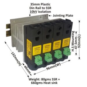 SOLID STATE RELAY - 803 MODEL - DC TO AC - 50AMP