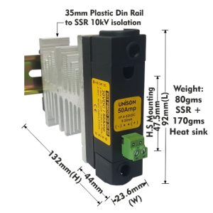 SOLID STATE RELAY – 803 MODEL – DC TO DC – 50AMP