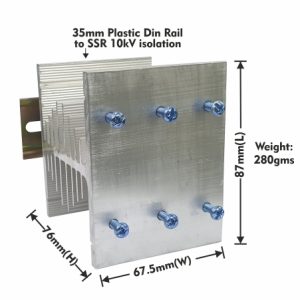 HEAT SINK "T67.5" - SOLID STATE RELAY